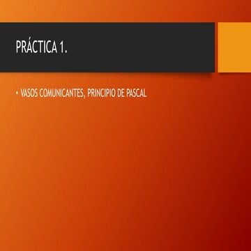 principios de pascal ingenieria electrica | PPTX