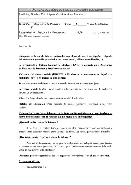 Práctica 1a educación y sociedad