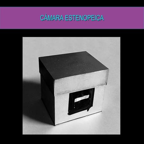 Cámara estenopeica