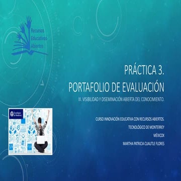 Práctica 3 Portafolio de evaluación
