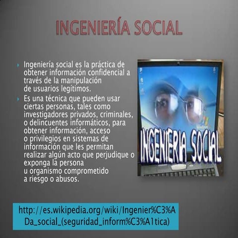 Práctica 7 ingeniería social
