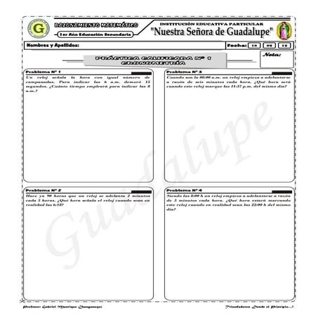 Práctica calificada   rm - 1º