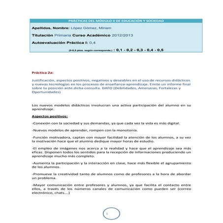 Práctica del módulo ii de pedagogía míriam lópez gómez