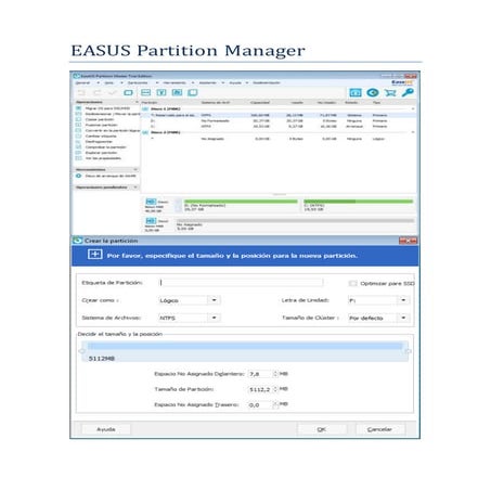 Práctica particiones