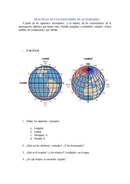 Prácticas de cuestionarios de activ...