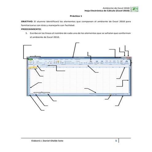 Prácticas de excel 2010