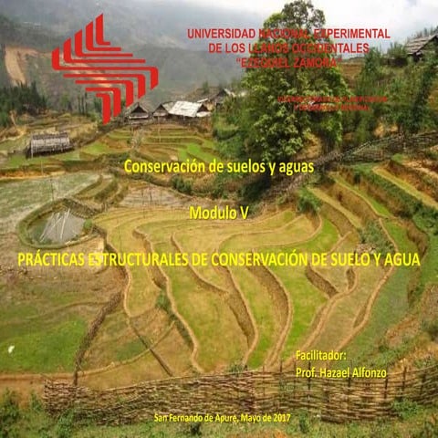 PRÁCTICAS ESTRUCTURALES DE CONSERVACIÓN DE SUELO Y AGUA