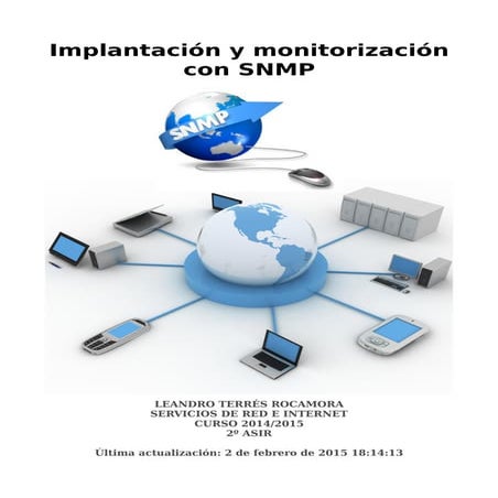 Implantación y monitorización con SNMP