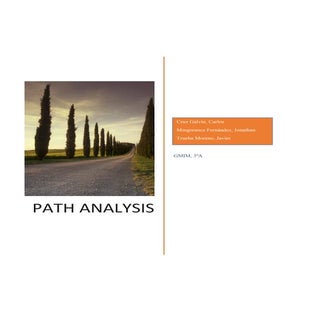 Path Analysis (Camino de Senderos)