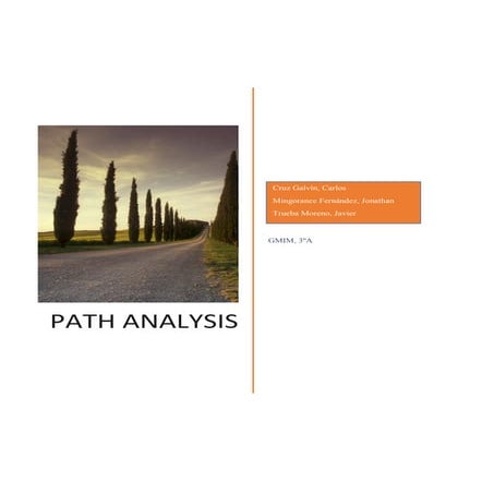 Path Analysis (Camino de Senderos)