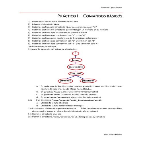 Práctico I - Comandos Básicos Linux