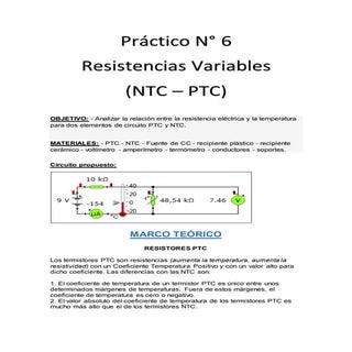 Práctico n°6 PTC y NTC