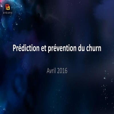 Meetup_FGVA_Prédiction et prévention du churn @ Ankama 