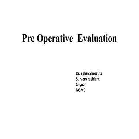 Pre operative Evaluation.pptx
