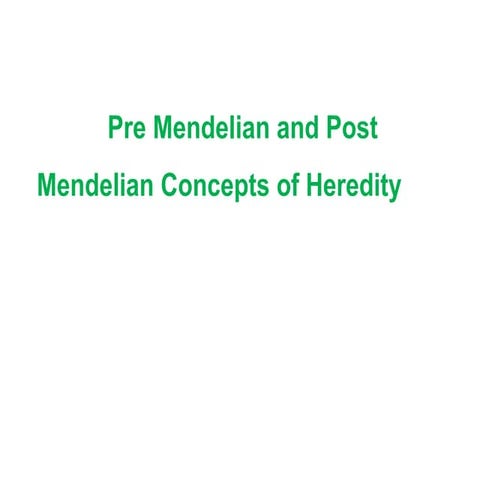 Pre-and-Post-Mendelian-Concept.......... | PPT