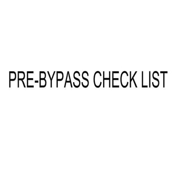 Pre-bypass Check List.pptx