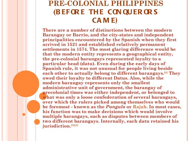 Pre colonial philippines