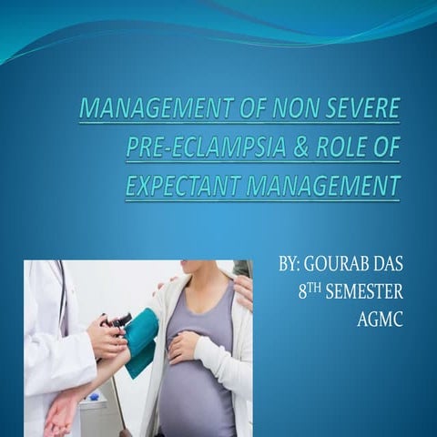 Pre eclampsia | PPTX