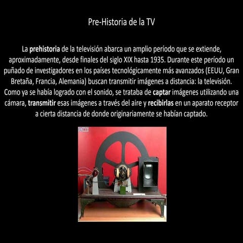 Historia de la Televisión