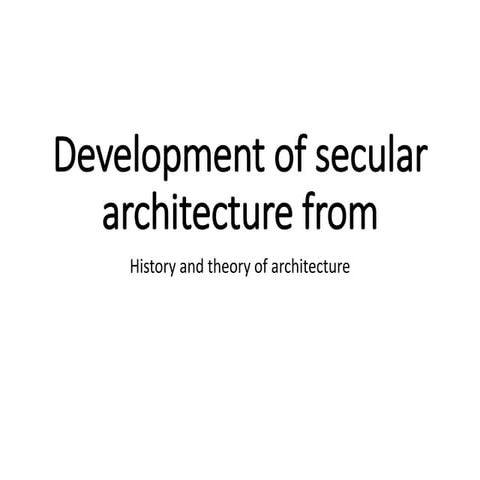 Pre independence architecture in india