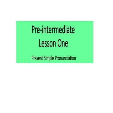 Pre-inter 1 Lesson1 pronunciation class.pptx
