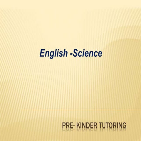 Pre  kinder tutoring practice