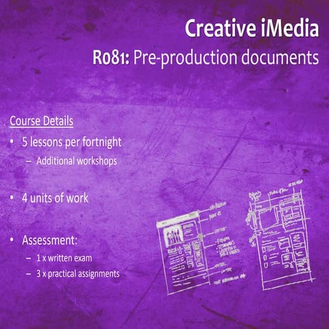 Pre production documents 