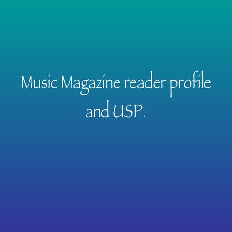 Reader Profile Upload | PPT