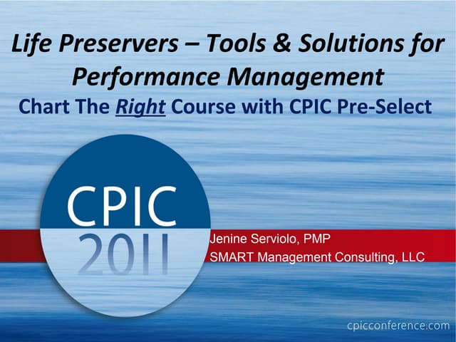Using CPIC Pre-Select to execute IT Strategy