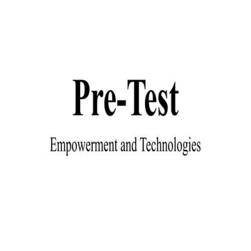 Pre-Test of Empowerment Technologies.pptx