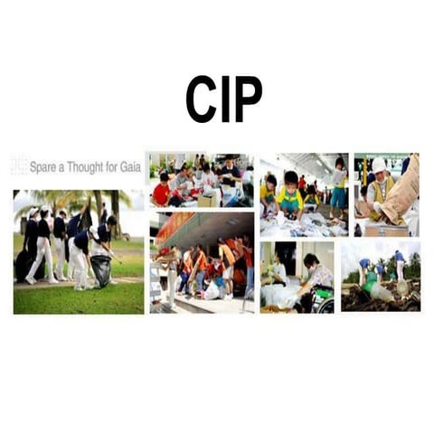 Pre trip task cip recycling