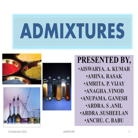 ADMIXTURE | PPTX