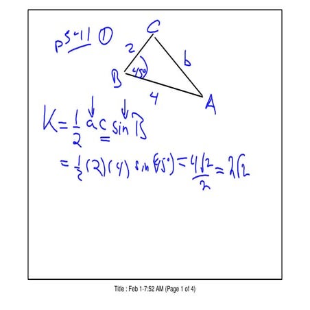 preCalculus Vector Product Notes! | PDF