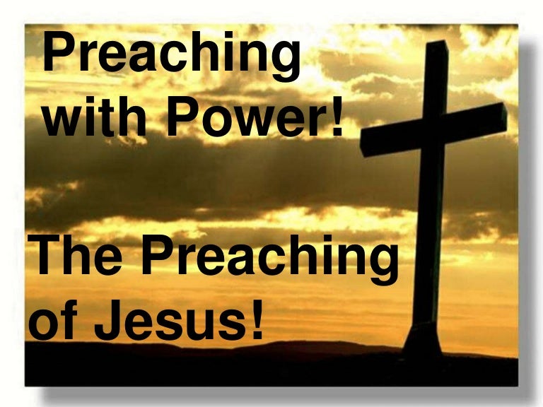 Preaching with Power!