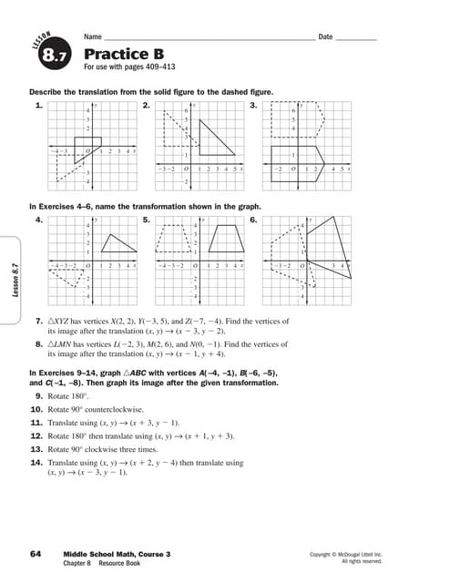 Pre Alg8.7 B