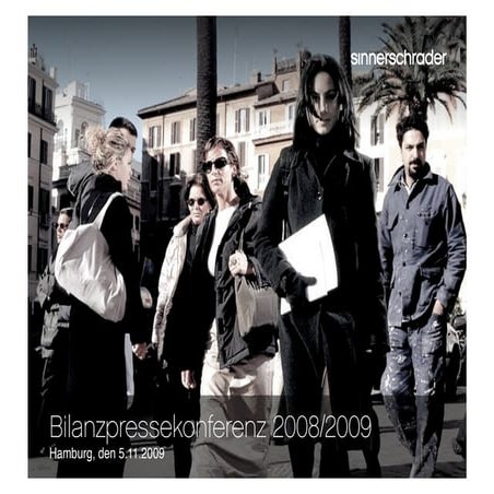 Bilanzpressekonferenz 2008/2009
