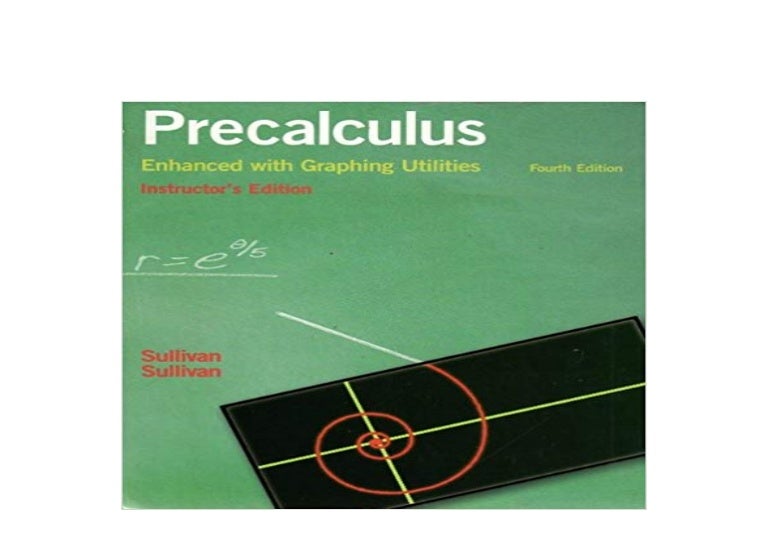 E P U B Precalculus Enhanced With Graphing Utilities 4th Edition In
