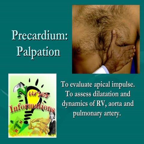 Precardium: Palpation