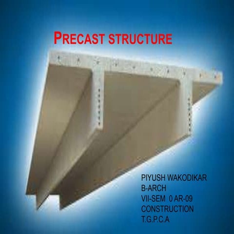 Precast structure