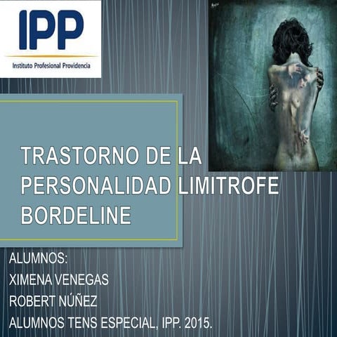 Precentacion Borde Line, TENS especial, IPP 2015
