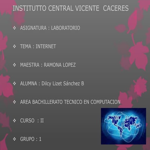 Precentacion de internet 1