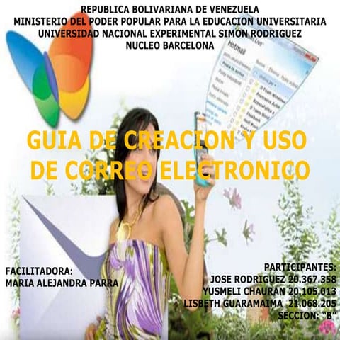 Pasos para crear una cuenta de correo electronico en hotmail | PPTX