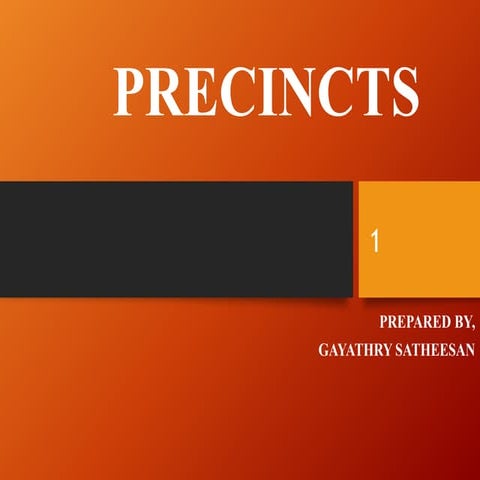 Precincts