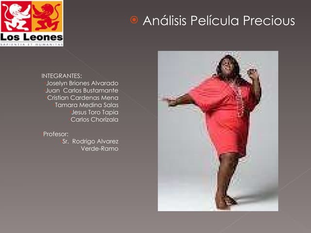 Analisis de la pelicula preciosa