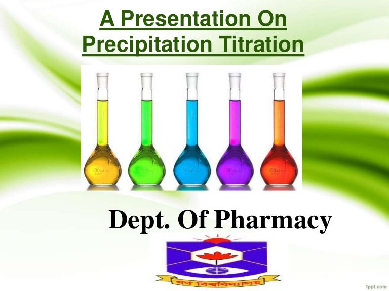 Precipitation Titration