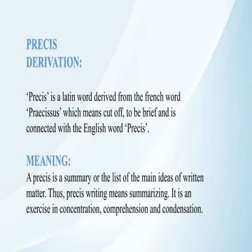 PRECIS AND SUMMARY WRITING.pptx