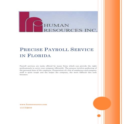 Precise payrol service_in_florida