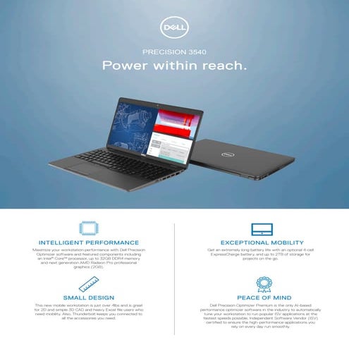 Dell Precision 3540: Laptop Văn Phòng cấu hình cao