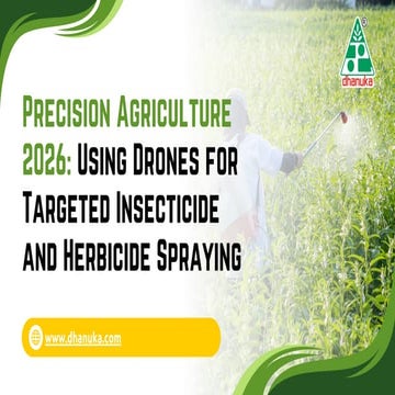 Precision Agriculture 2026: Using Drones for Targeted Insecticide and ...