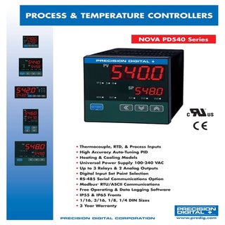 PID Controllers from Precision Digital